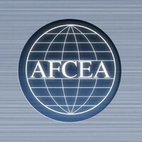 The logo of the AFCEA association which precision talent solutions is a part of.