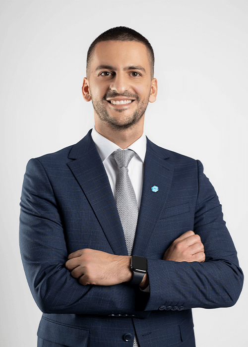 Headshot of Visar Abdullahu, Recruitment Consultant at Precision Talent Solutions.